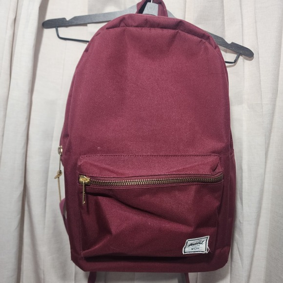 Herschel Supply Co. Handbags - Herschel Supply Settlement Backpack Maroon/Burgundy Laptop Preowned Unisex 15"